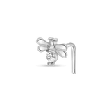 Piercing naso ape in argento