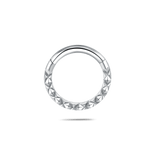 Piercing orecchio/naso/bocca segmento in argento