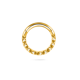Piercing orecchio/naso/bocca segmento in oro
