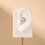 Piercing orecchio/naso farfalla sospesa in argento