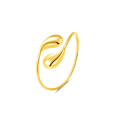 Bracciale gocce in oro