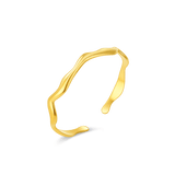 Bracciale zig zag in oro