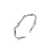 Bracciale zig zag in argento