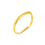 Bracciale ovale in oro