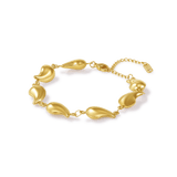 Bracciale goccioline sonaglio in oro