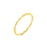Bracciale bamboo in oro