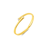Bracciale doppio riflesso in oro