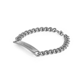 Bracciale groumette in argento