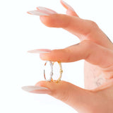 Woven silver ring