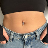 Pendente due gocce in argento