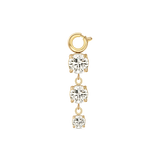 Pendente tre diamanti in oro