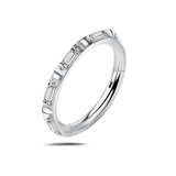 Piercing orecchio/naso/bocca luce in argento
