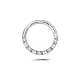 Piercing orecchio/naso/bocca piramide in argento