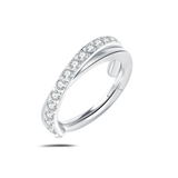 Piercing orecchio/naso fascio di luce in argento