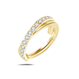 Piercing orecchio/naso fascio di luce in oro