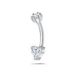 Piercing ombelico passione in argento