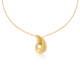 Collana goccia in oro