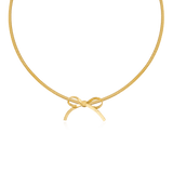 Collana fiocco in oro