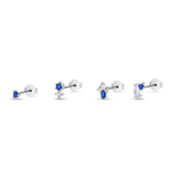 Set orecchini sogno blu in argento