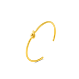 Woven gold bracelet
