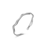 Bracciale zig zag in argento