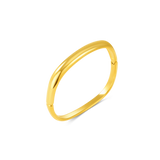 Bracciale ovale in oro
