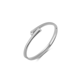 Bracciale doppio riflesso in argento