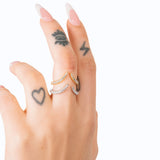 Eternity ring in gold