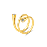 Gold light ring