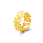 Anello cuori in oro - NovaNavel