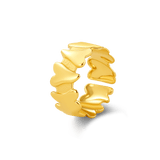 Anello cuori in oro - NovaNavel