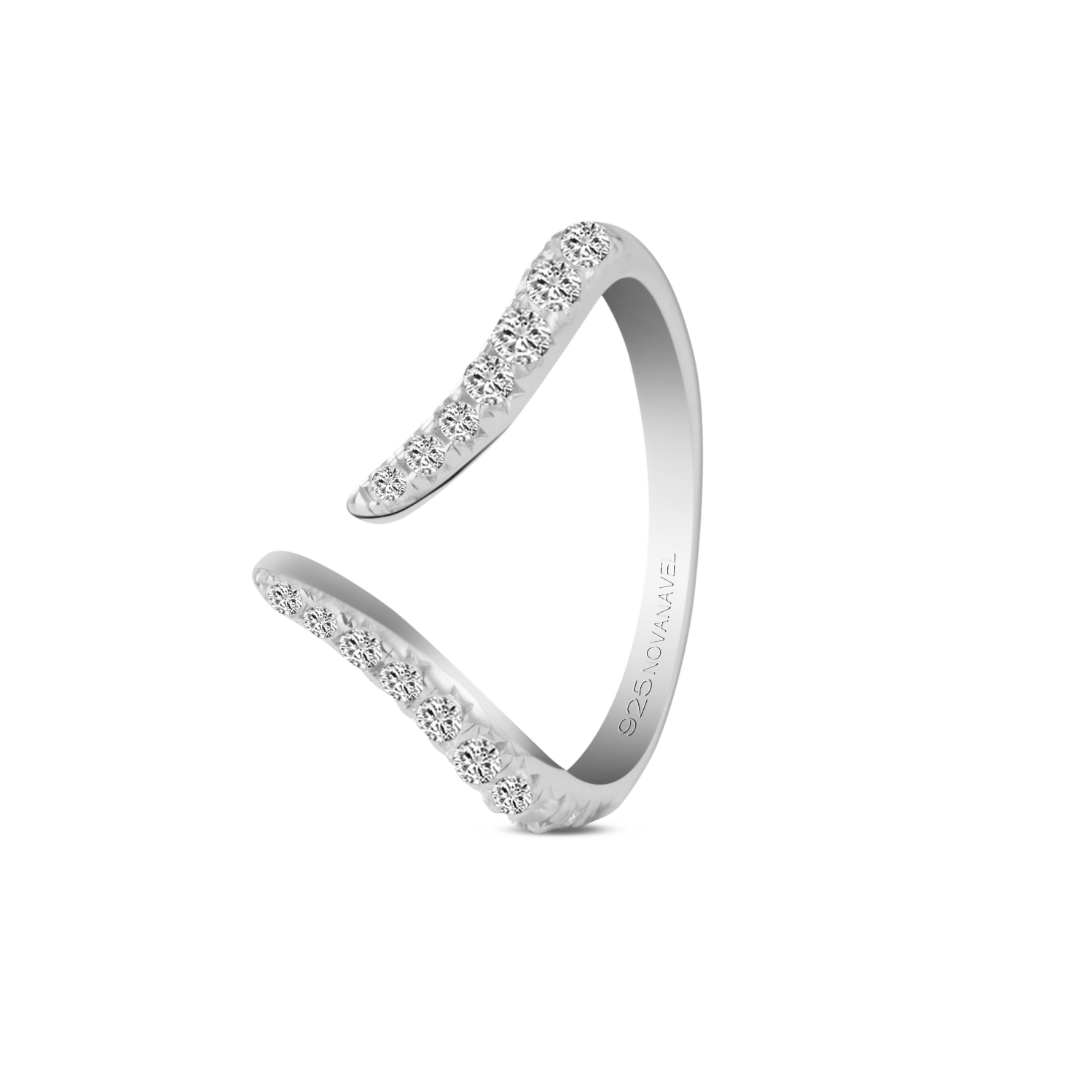 Anello eternity in argento - NovaNavel