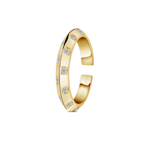 Anello le damier in oro - NovaNavel