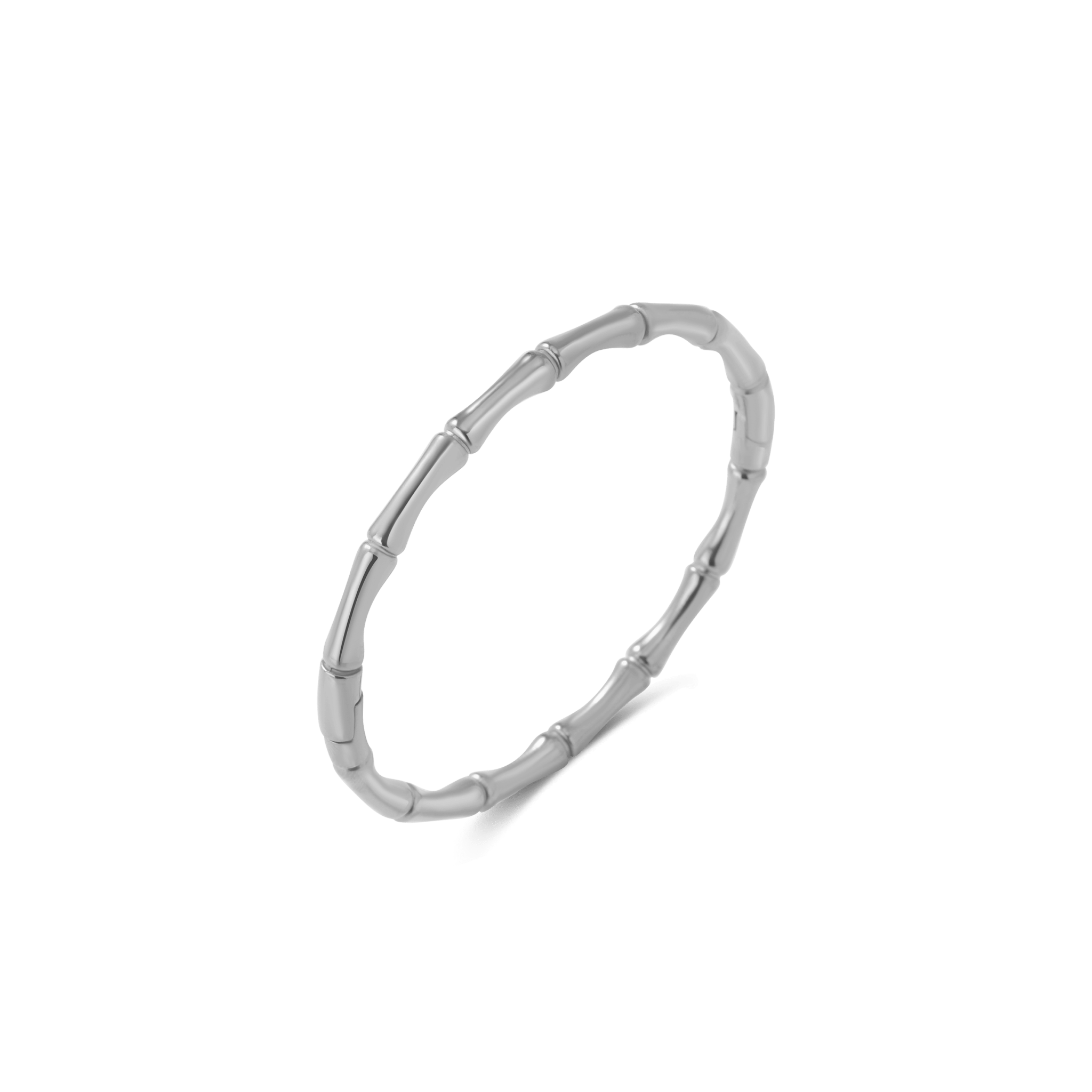 Bracciale bamboo in argento - NovaNavel