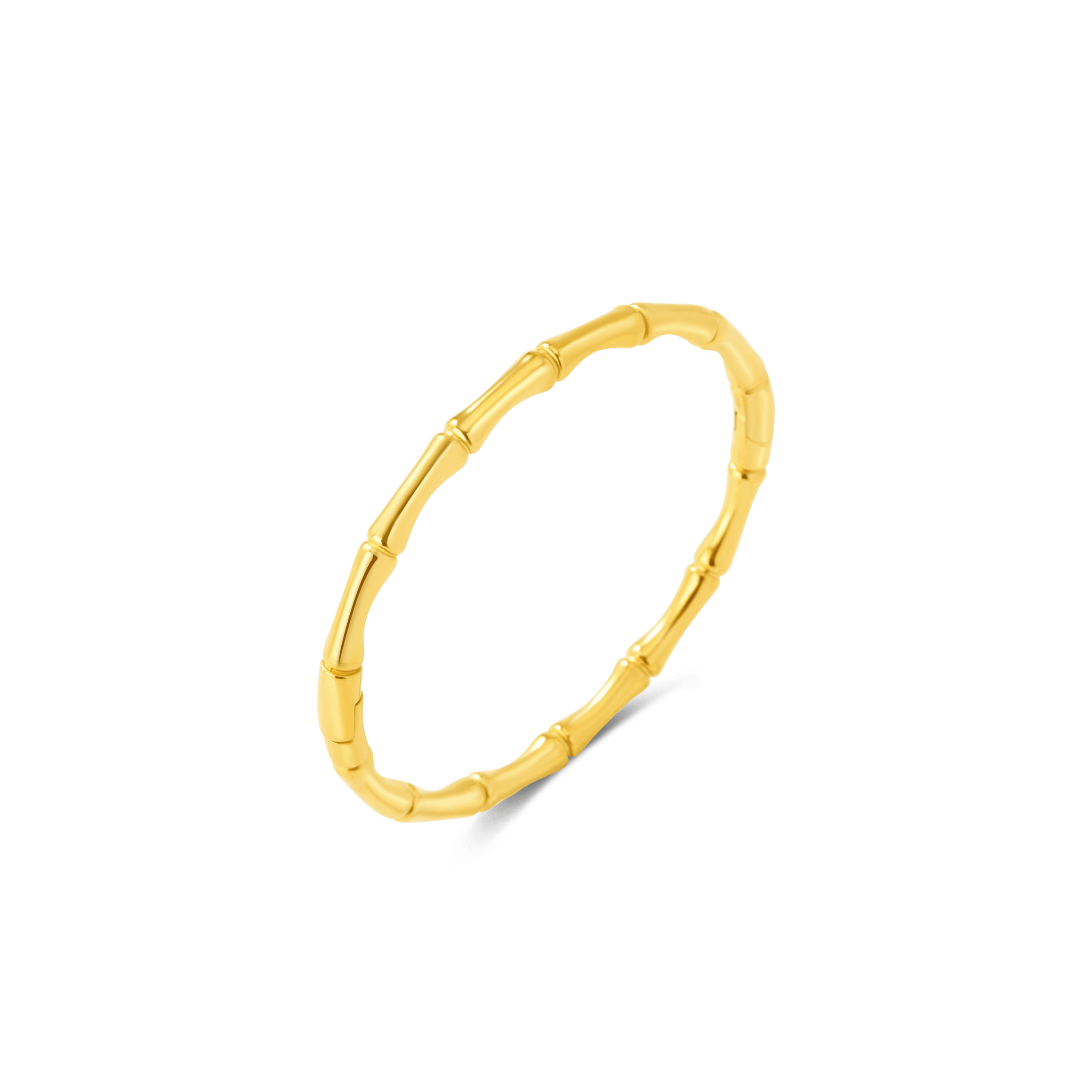 Bracciale bamboo in oro - NovaNavel