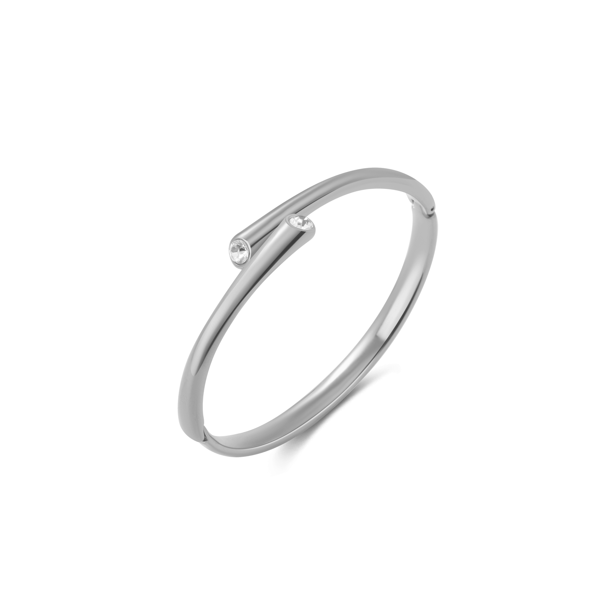 Bracciale doppio riflesso in argento - NovaNavel