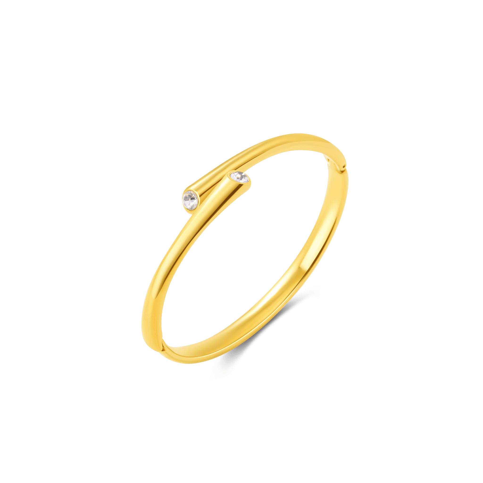 Bracciale doppio riflesso in oro - NovaNavel