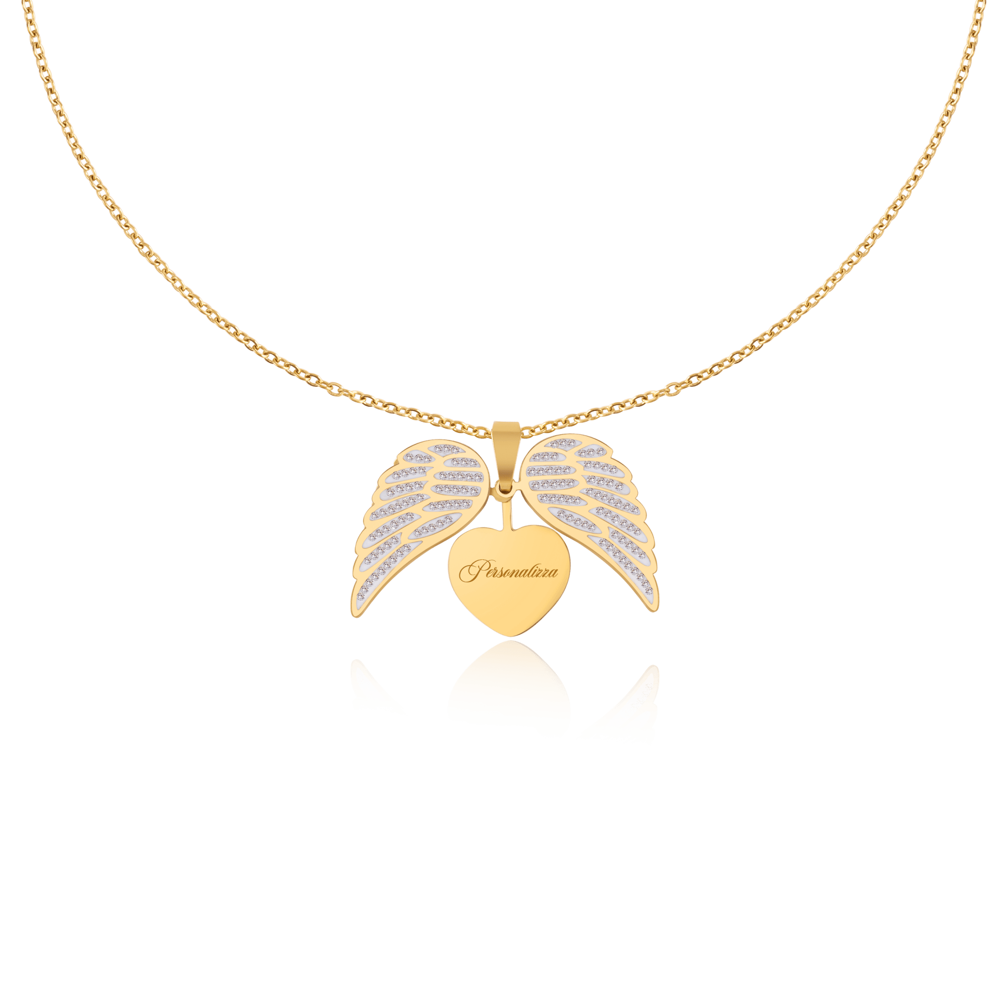 Collana ali in oro - NovaNavel