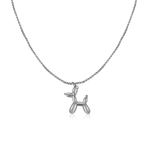 Collana cagnolino in argento - NovaNavel