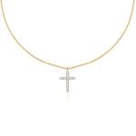 Collana croce in oro - NovaNavel