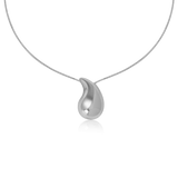 Collana goccia in argento - NovaNavel