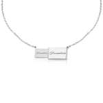 Collana lettera d'amore in argento - NovaNavel