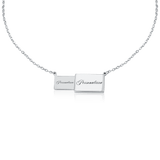 Collana lettera d'amore in argento - NovaNavel