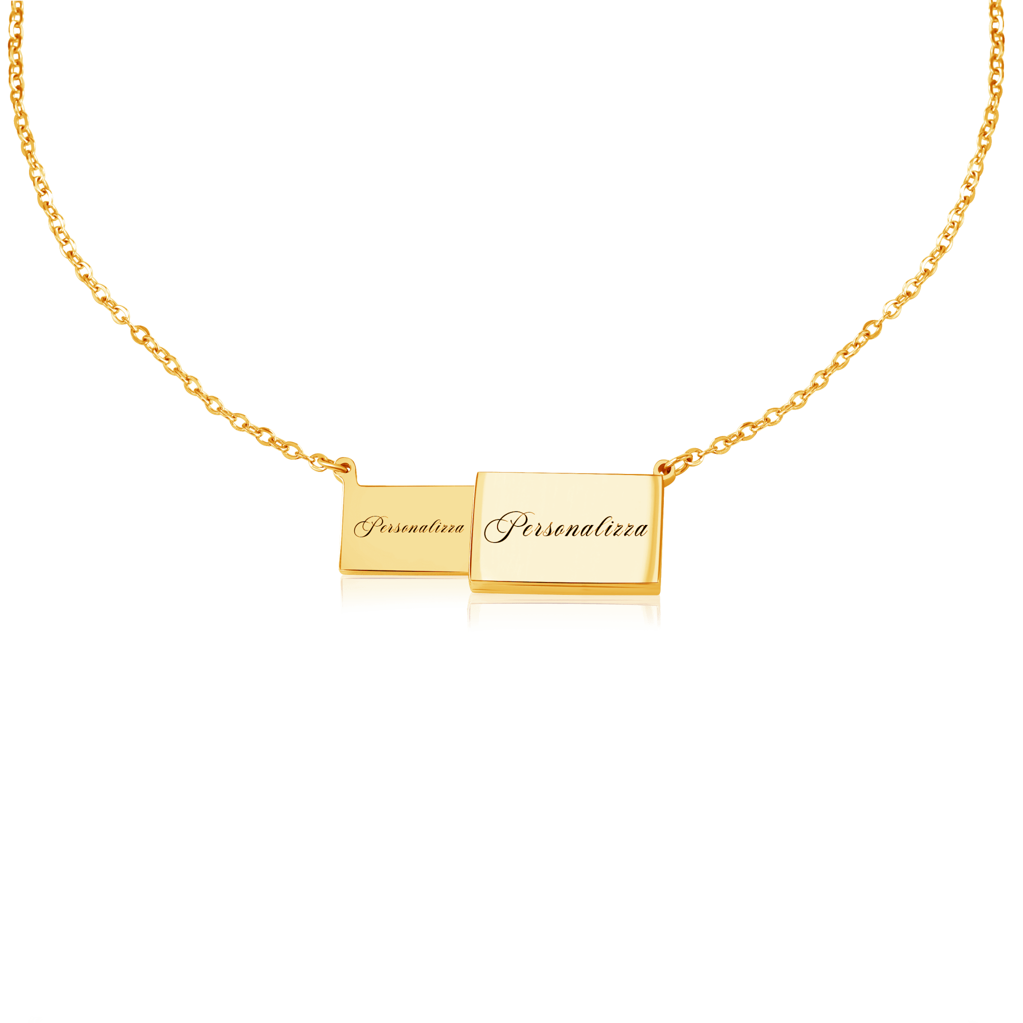Collana lettera d'amore in oro - NovaNavel