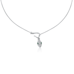 Collana serpente in argento - NovaNavel