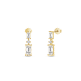 Orecchini geometrici in oro - NovaNavel