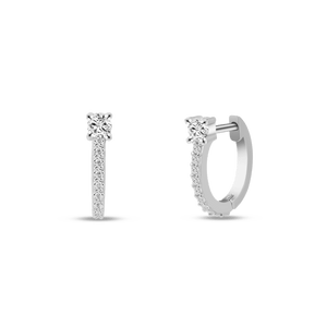 Orecchini hoops in argento - NovaNavel