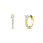 Orecchini hoops in oro - NovaNavel