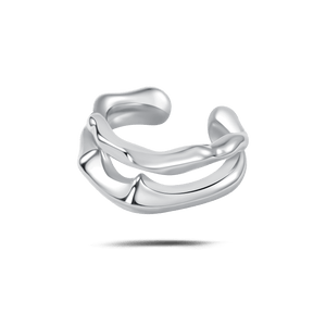 Orecchino ear cuff classico in argento - NovaNavel