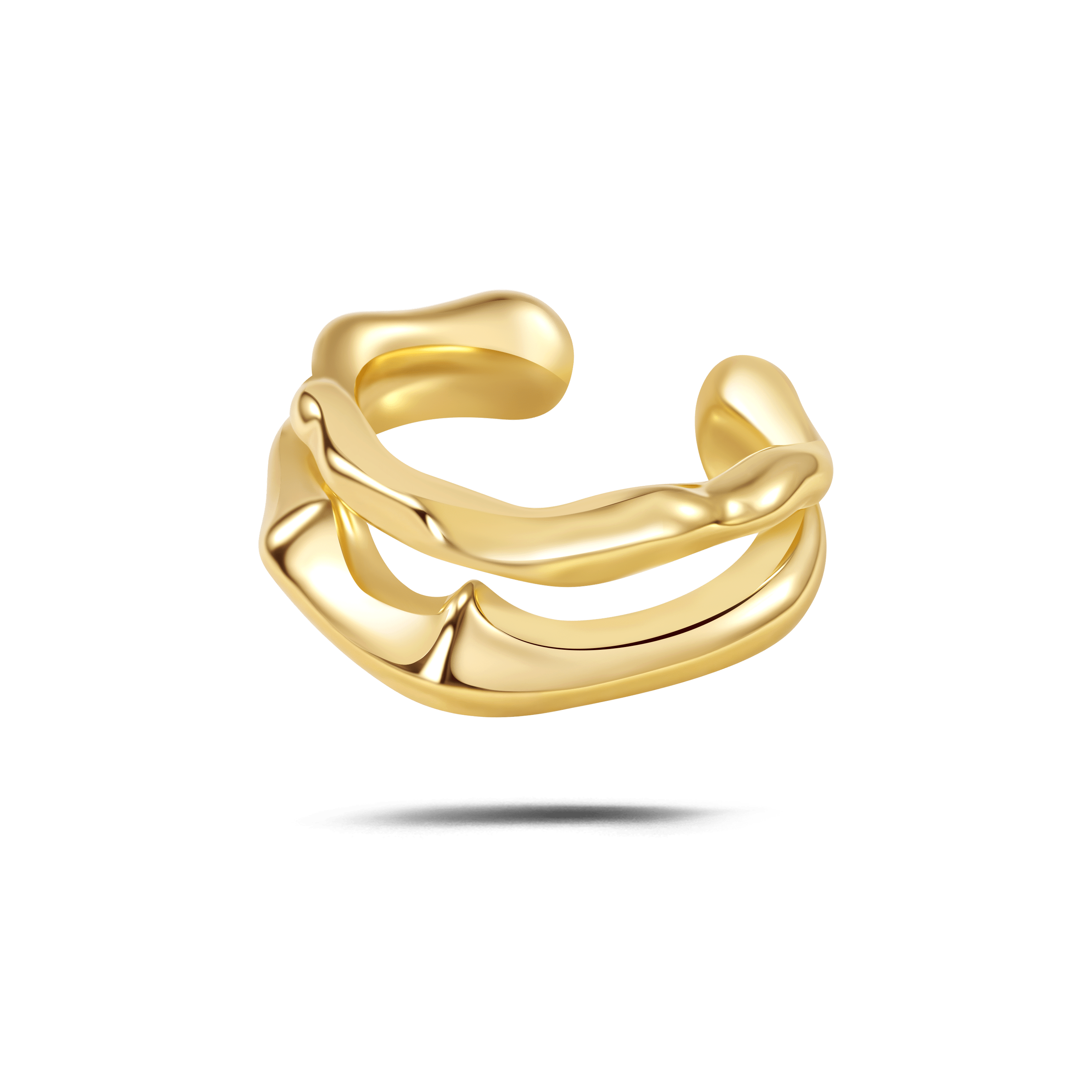 Orecchino ear cuff classico in oro - NovaNavel